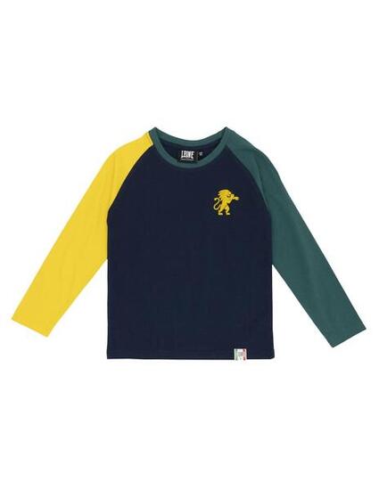 T-shirt enfant à manches longues raglan Leone College