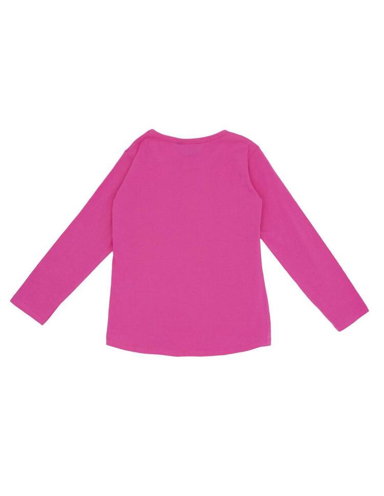 Dziewczęca koszulka Leone z długim rękawem Pink Girl