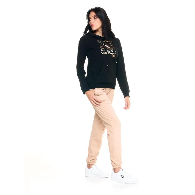 Sudadera con capucha de mujer Leone Winter Chic Boxing