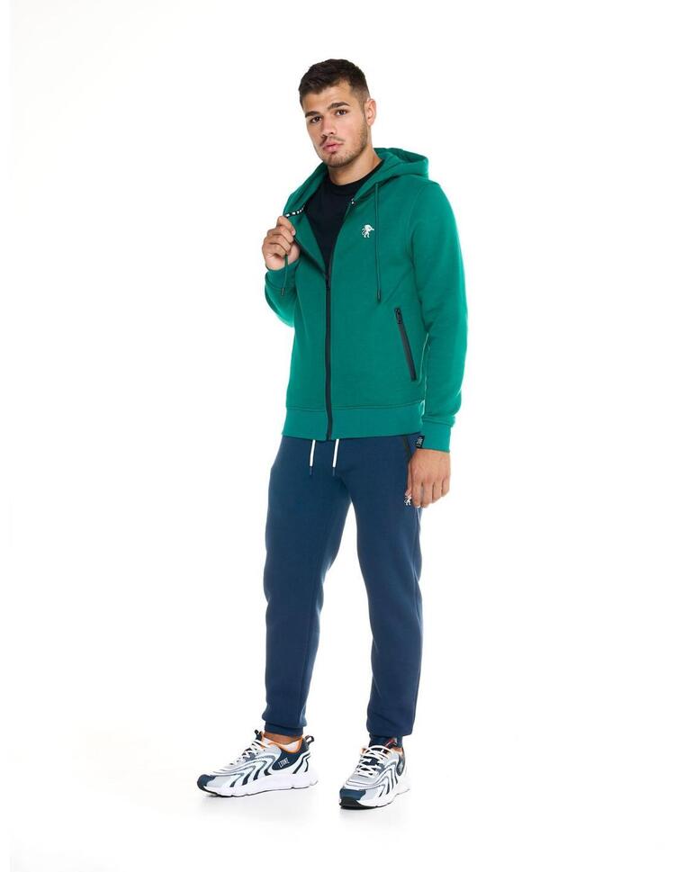 Męska bluza Leone z pełnym zamkiem Soft Basic