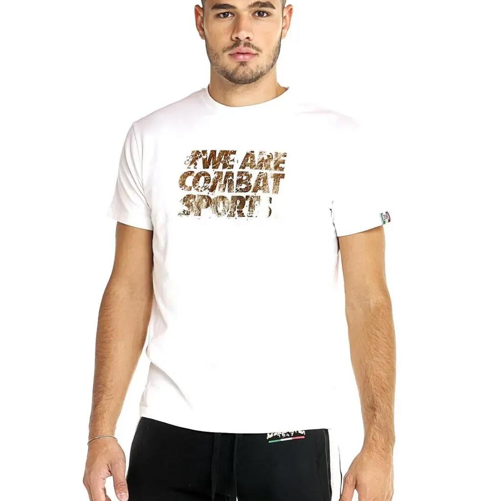 Men's Winter Gold Short-Sleeved Lion T-Shirt