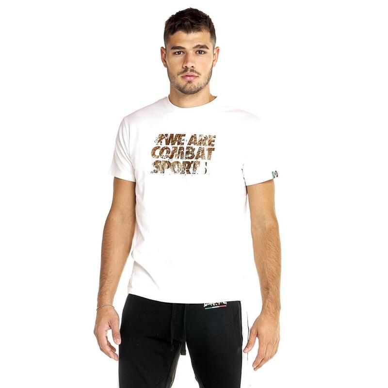 T-shirt Leone uomo con maniche corte Winter Gold