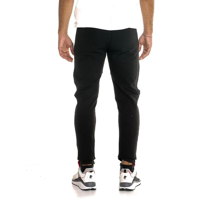 Nike Sportswear M NSW REPEAT SW FLC CARGO PAN - Pantalones cargo -  black/white/negro 