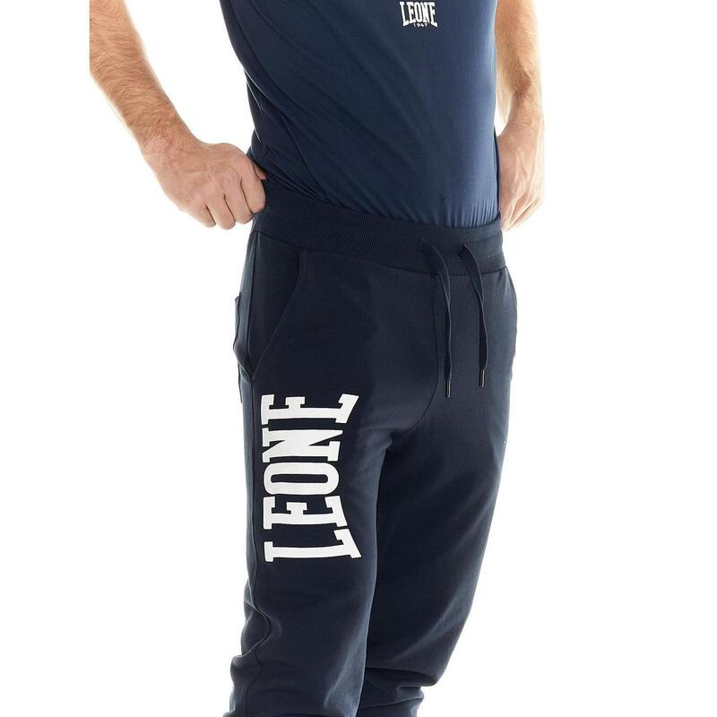 Calça de treino masculina Leone com logotipo Basic grande