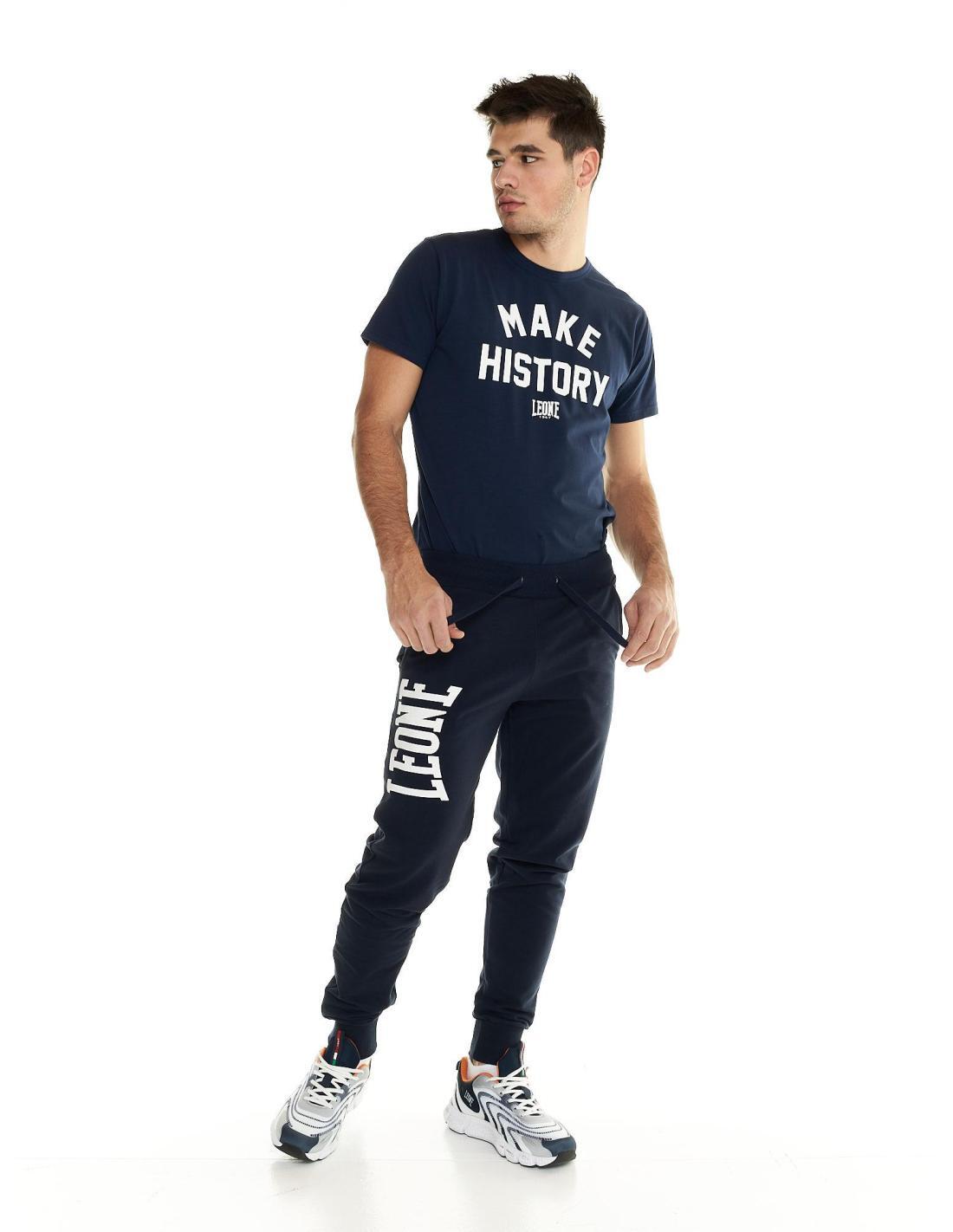 Calça de treino masculina Leone com logotipo Basic grande 2/6