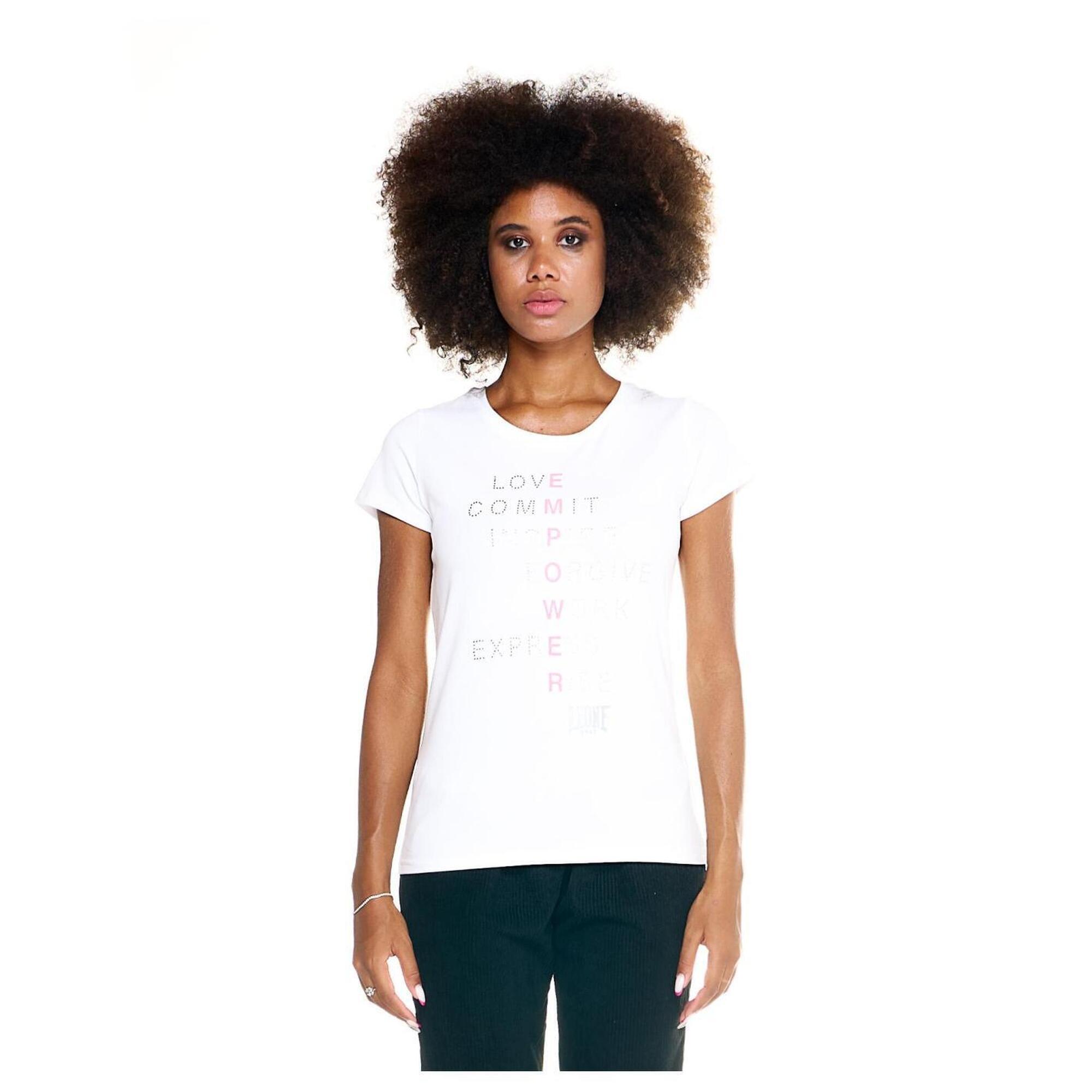 Leone 1947 Apparel - T-shirt Femme À Manches Courtes Leone Leisure - T-shirt Manches Courtes - Blanc - 48 Xl - Decathlon