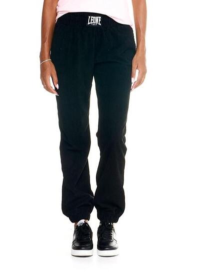 Pantaloni da tuta in velluto a coste Leone donna Leisure