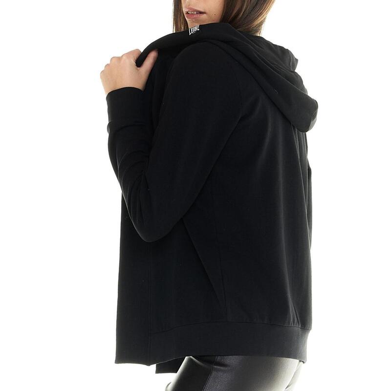 Sweatshirt met capuchon voor dames Blackout