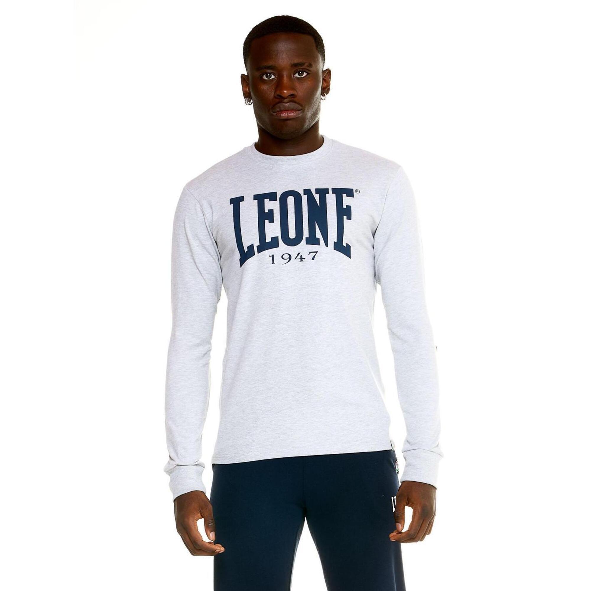 Leone 1947 Apparel - T-shirt Homme À Manches Longues Leone Basic - T-shirt Manches Courtes - Gris - 40 M - Decathlon