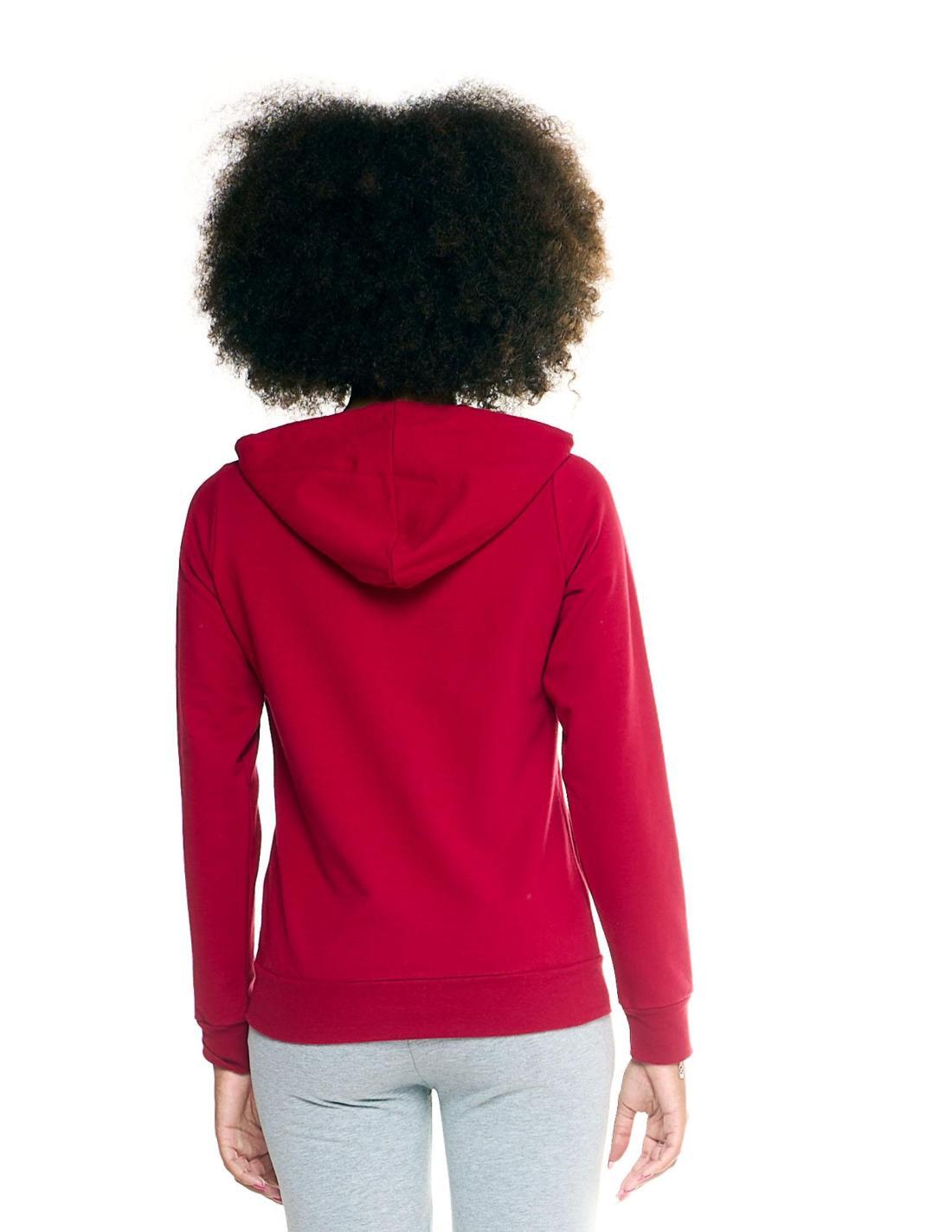 Sudadera de mujer con capucha y cremallera Leone Basic 4/6