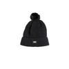 Bonnet femme en tricot avec pompons Leone Basic