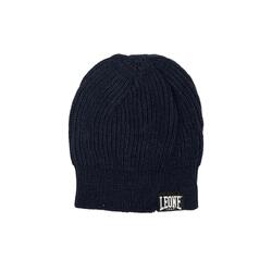 Bonnet en maille avec petite étiquette logo Leone Basic