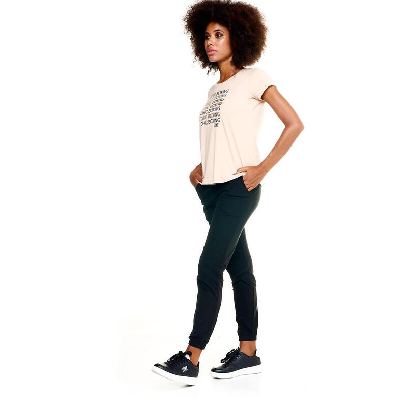 Calça de treino feminina Leone com pregas Winter Chic Boxing
