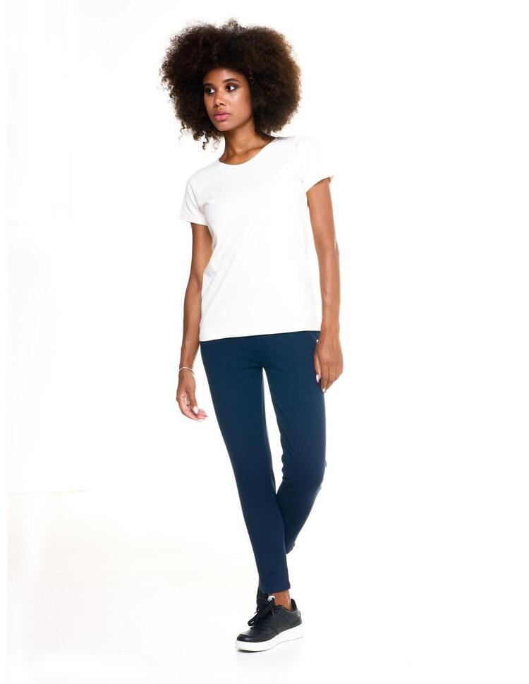 Damski t-shirt basic Leone z krótkim rękawem