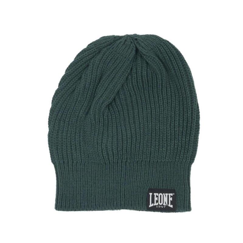 Gorro de punto con logo Leone Basic