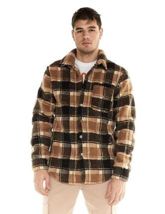 Veste sherpa homme avec boutons Leone Shades