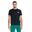 T-shirt stretch met korte mouwen heren Leone Basic