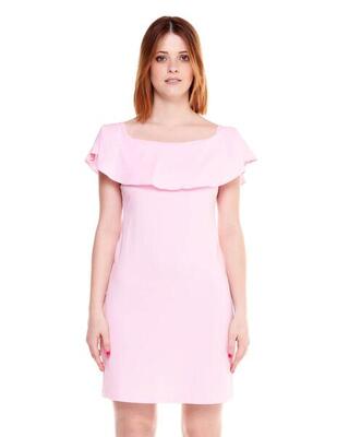 Erdfarbenes Minikleid für Damen