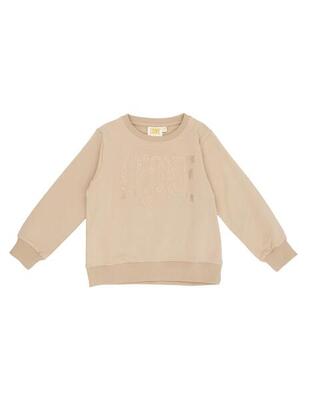 Felpa Leone bambina a girocollo Chic Girl