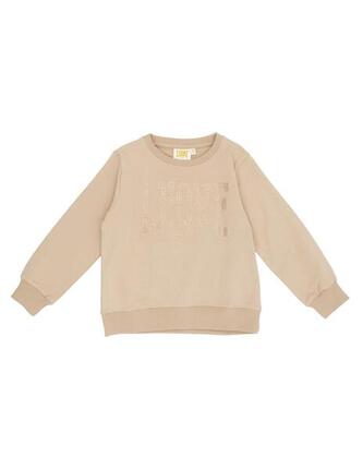 Sweat-shirt fille Chic Girl Leone à col rond