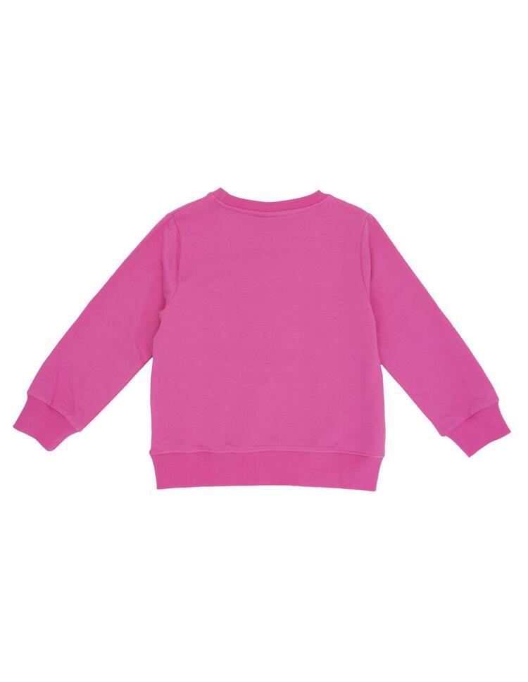 Bluza dziewczęca Leone z okrągłym dekoltem w kolorze różowym