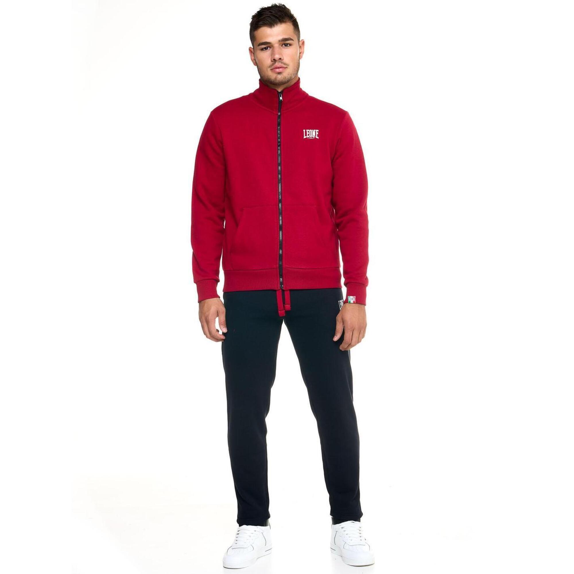 Leone 1947 Apparel - Survêtement Homme Leone Basic Vintage - Survêtement - Marron|noir|rouge - S - Decathlon