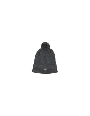 Cappello in maglia con pon pon da donna Basic