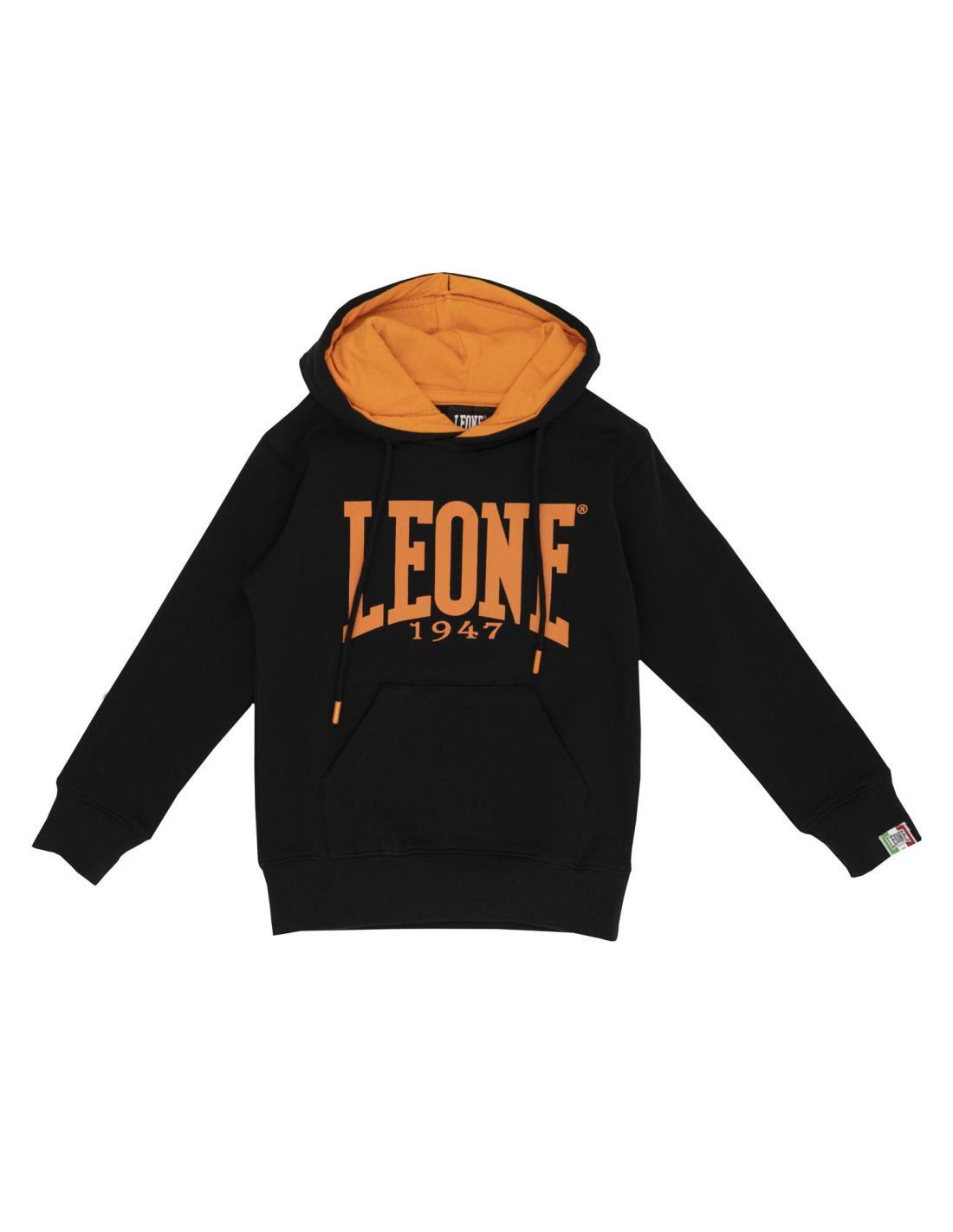 LEONE 1947 APPAREL Sweatshirt met capuchon voor jongen Leone Basic
