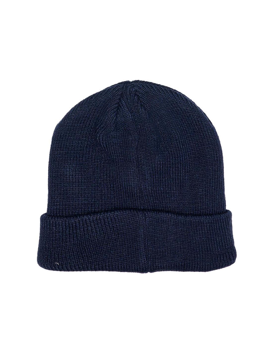 Bonnet en maille avec étiquette et logo Leone Basic 2/3