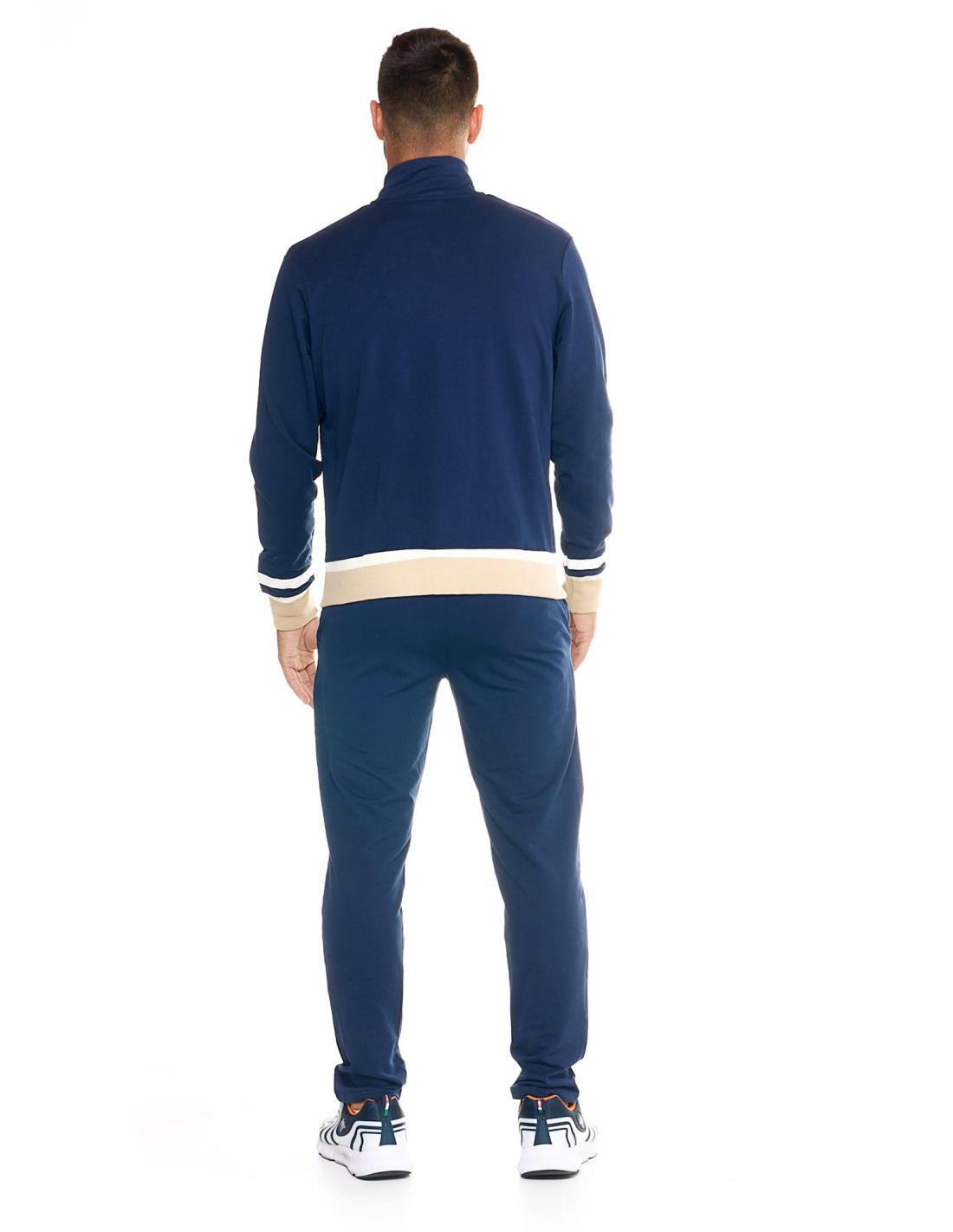Chándal de hombre con cremallera Leone Retro 4/6