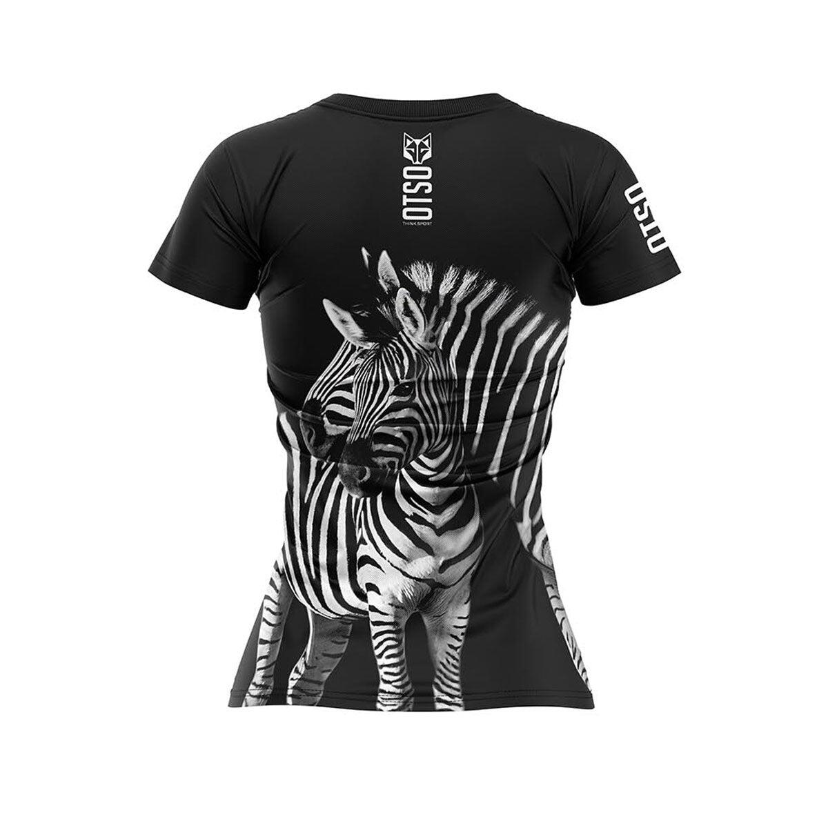 T-shirt manches courtes femme - Zebra 2/3