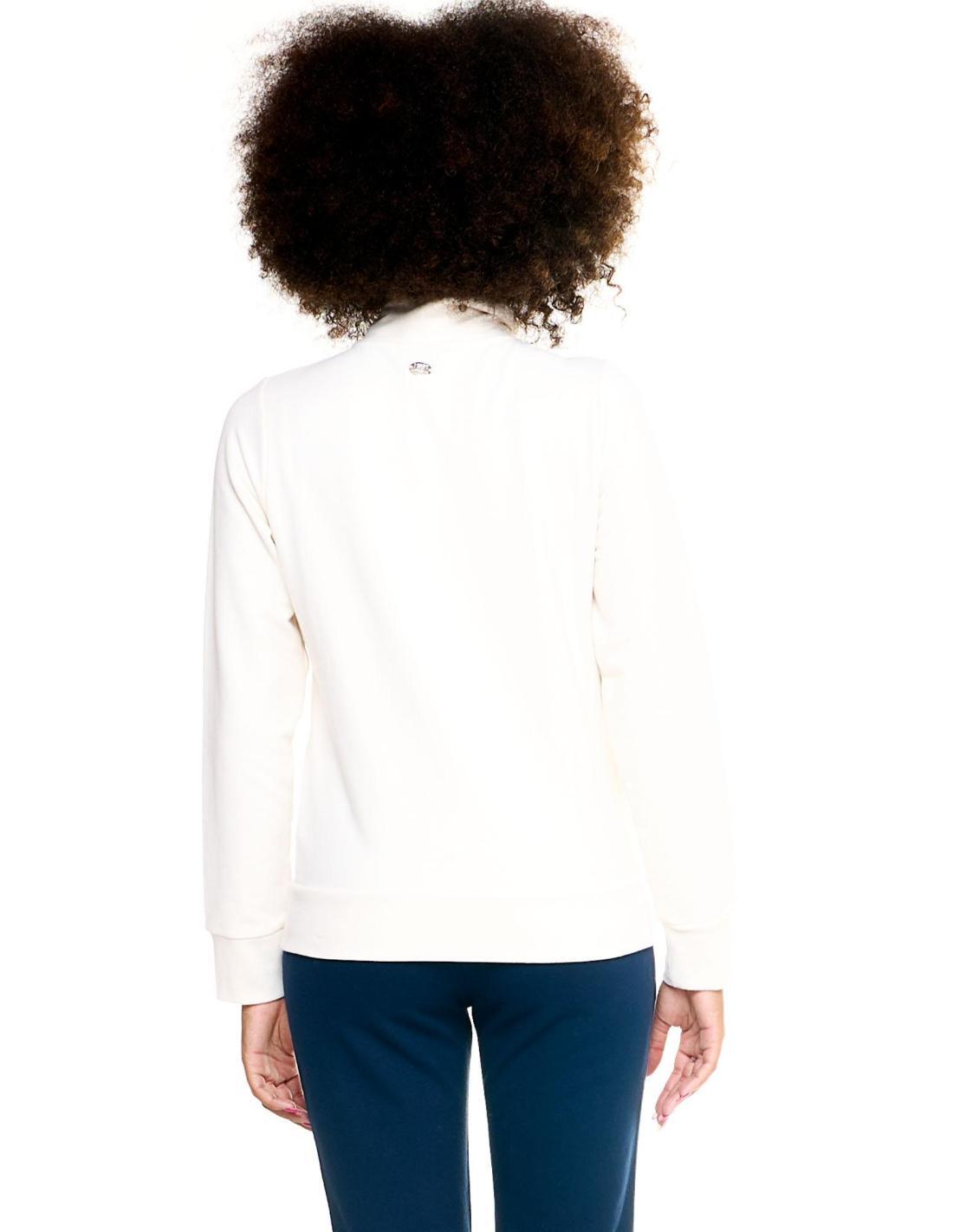 Sweatshirt met ritssluiting en hoge kraag voor dames Leone Basic 4/7