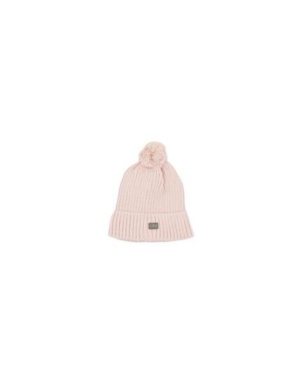 Cappello in maglia con pon pon da donna Basic