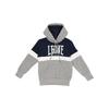 Sweat à capuche enfant gros logo Leone Grey Boy