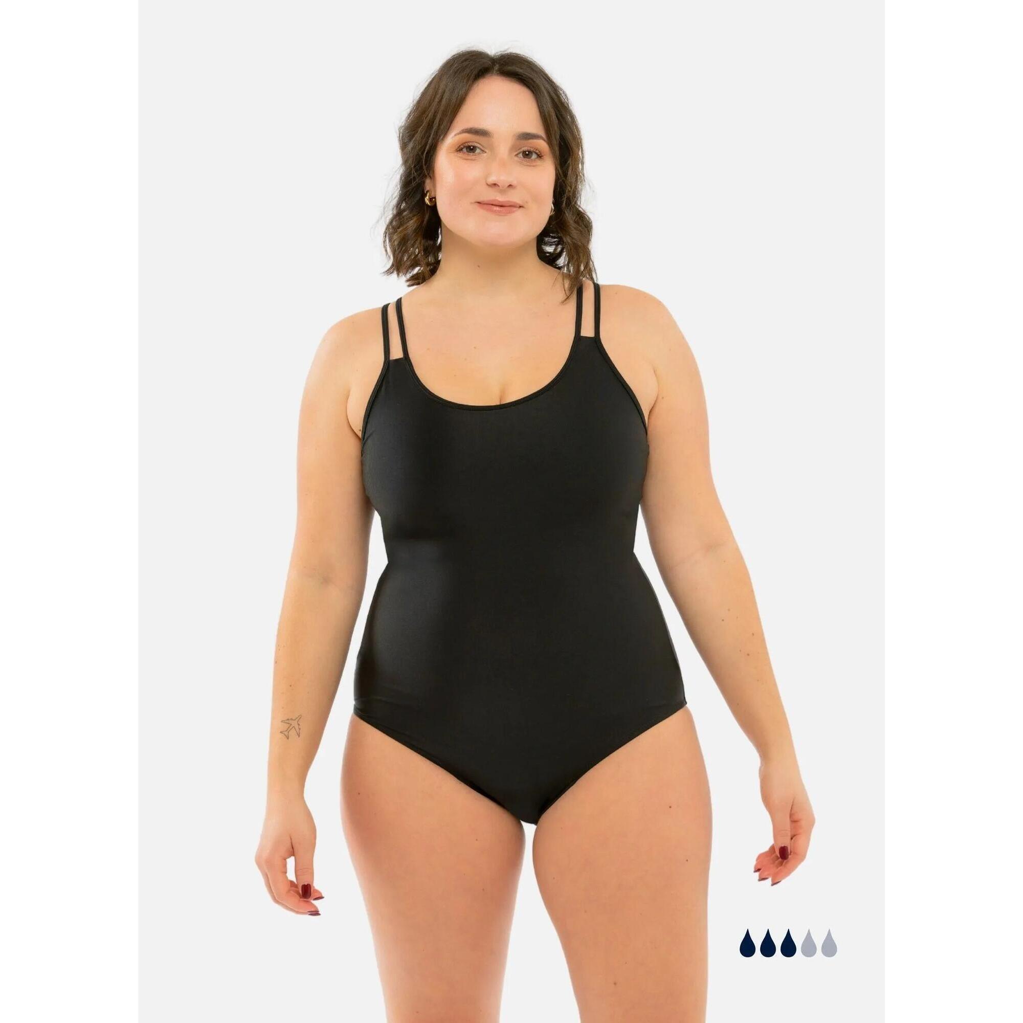 Maillot de bain Menstruel bretelles ajustables Flux Moyen