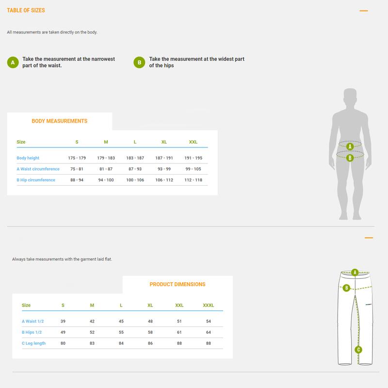 Outdoor broek Krony M S22 - functionele wandelbroek - Donker groen