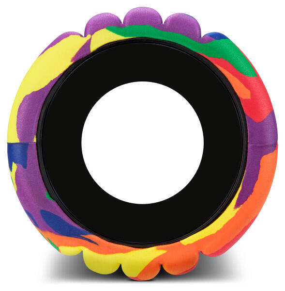 Rainbow schuimmassageroller voor zelfmassage 2/5