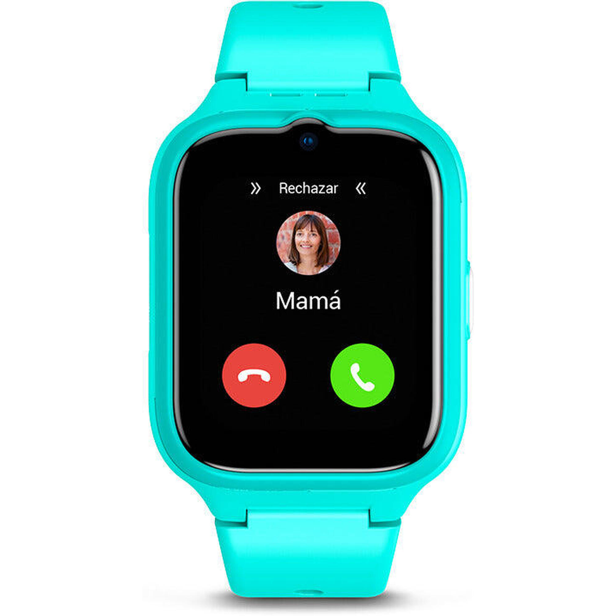Relógio Smartwatch GPS Smartee 4G para criança azul turquesa
