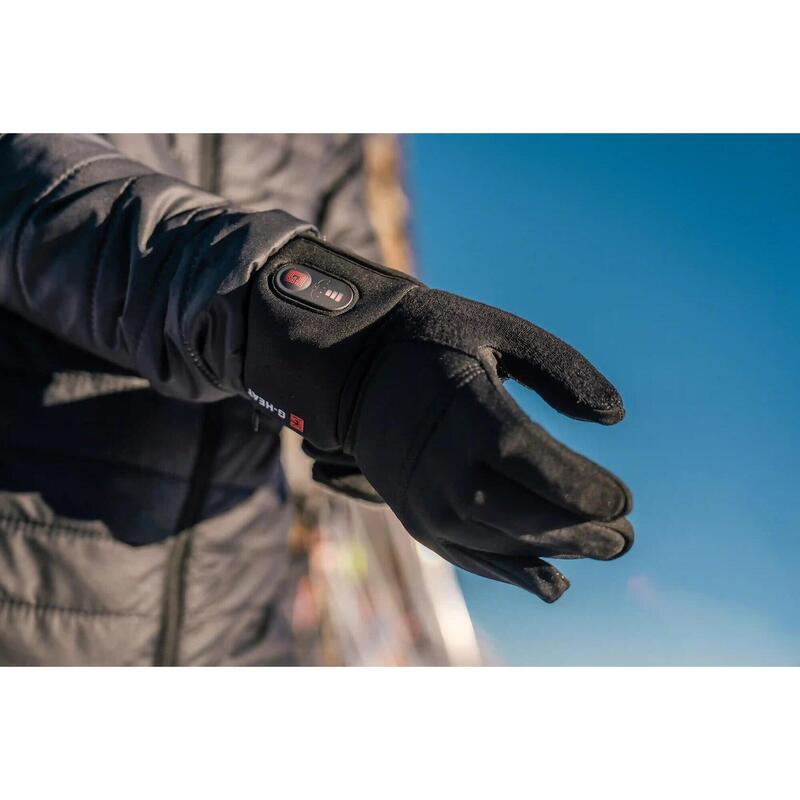 Dünne beheizbare Handschuhe + Batterie - Innen, Berührungsempfindlichkeit