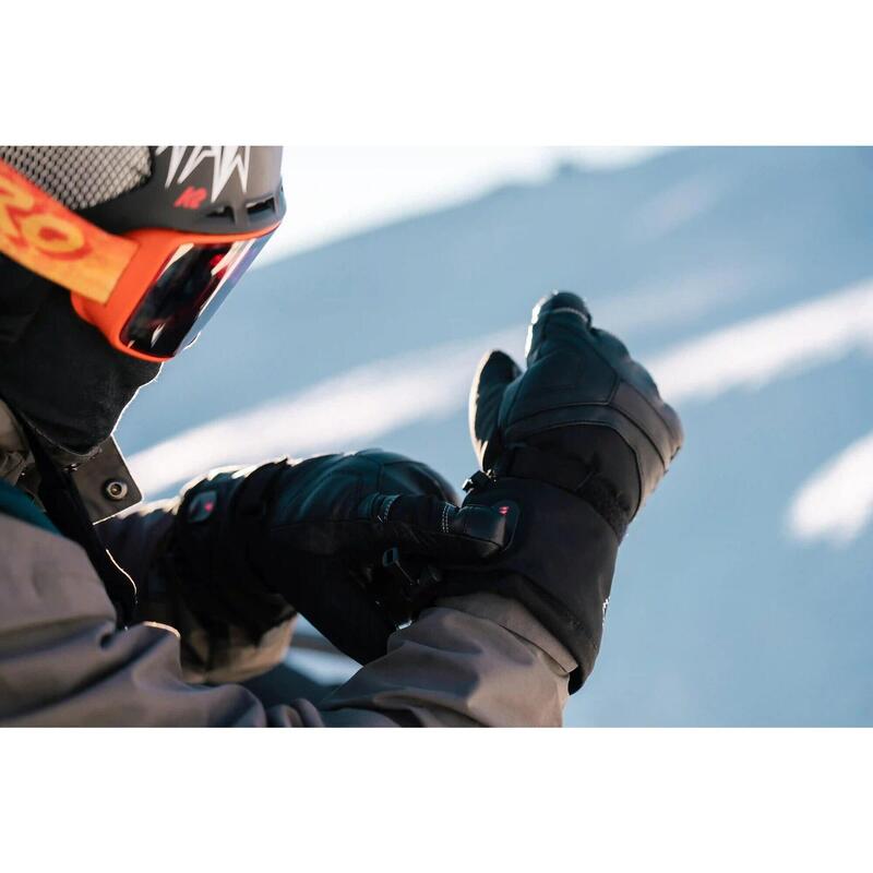 Gants de ski chauffants en cuir EVO-3 Adulte