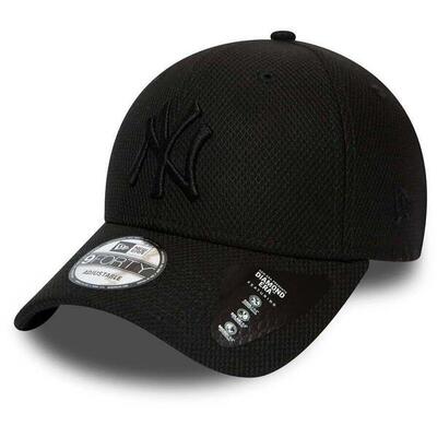 Kap new era diamond era 9forty new york yankees, zwart, uniseks