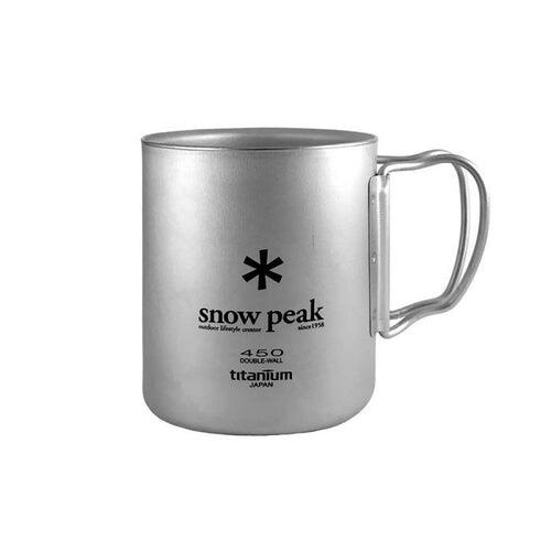 Snow Peak Titanium Double Wall 450ml Mug MG-053R