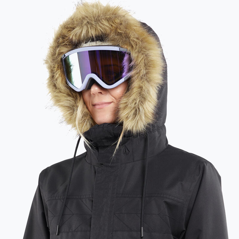 Jachetă de snowboard damă Volcom Fawn Ins neagră L