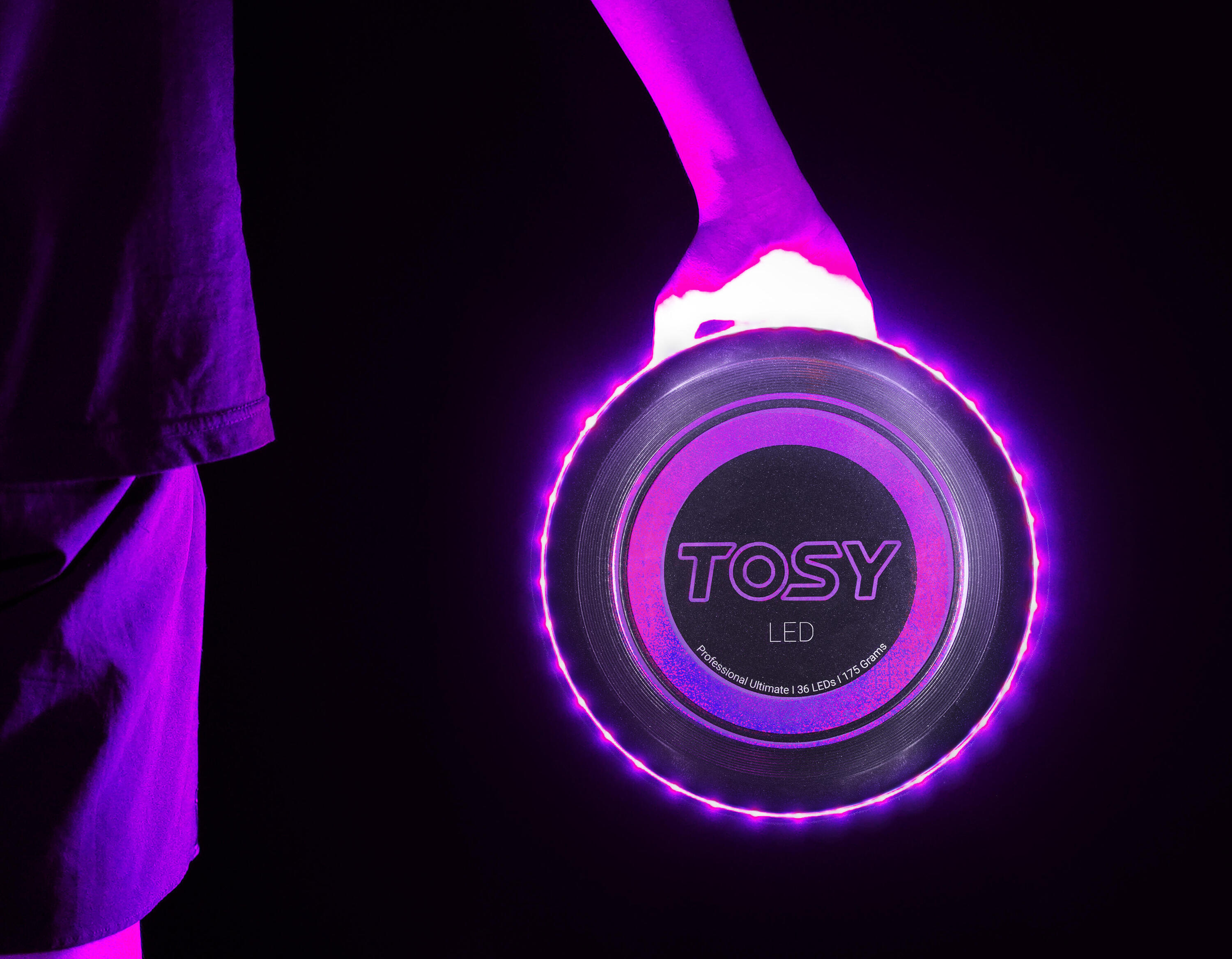 TOSY Ultimate Disc LED, lila 6/8