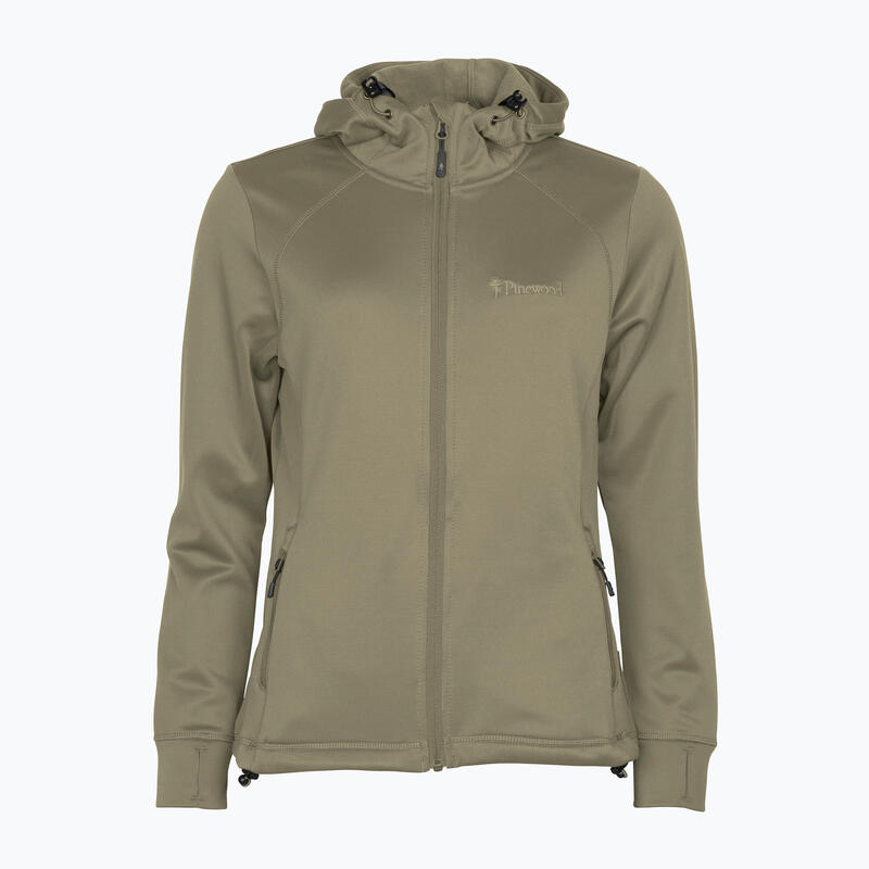 Hanorac de trekking Pinewood Finnveden Hoodie pentru femei