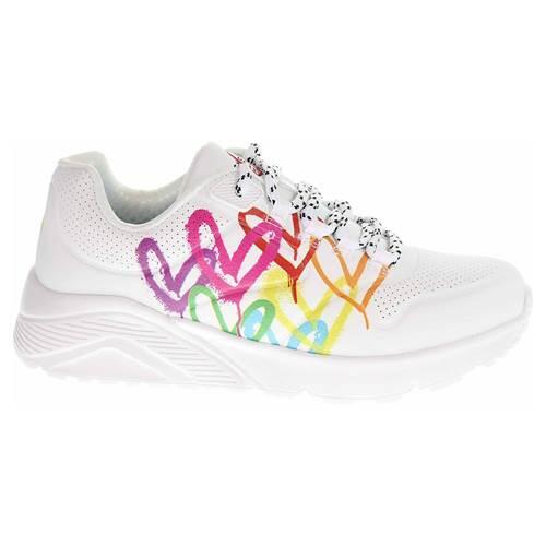 Zapatillas Sneakers Niños Skechers Love Brights blanco