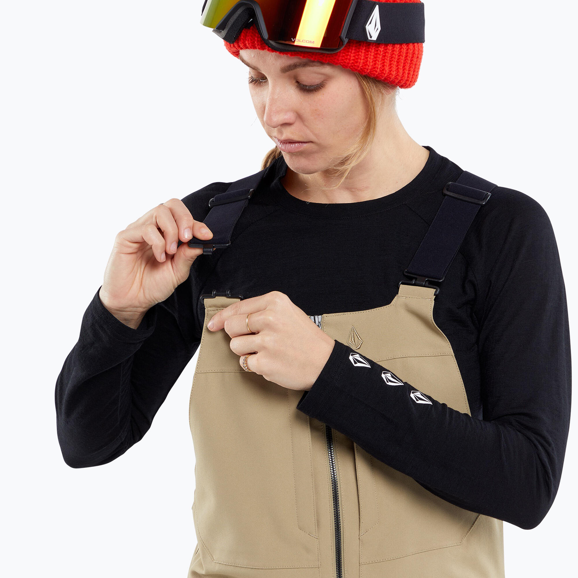 Spodnie snowboardowe damskie Volcom Swift Bib Overall 4/5
