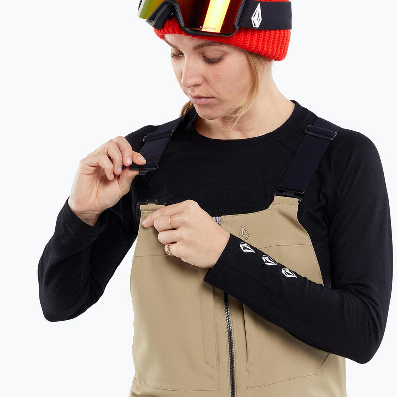 Pantaloni de snowboard damă Volcom Swift Bib Overall