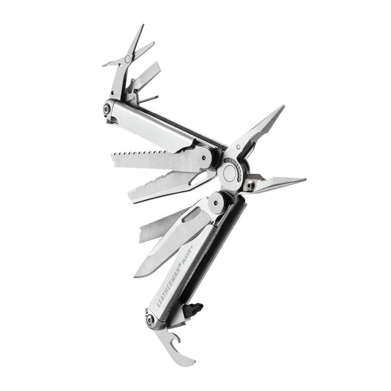 Pince Multifonctions Randonnée Camping Voile 18 Outils en 1 Wave+ LEATHERMAN