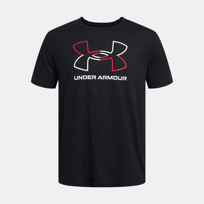 Tshirt under armour heren zwart